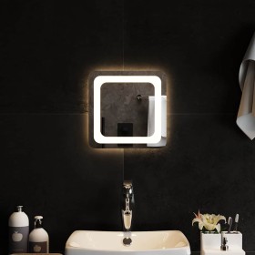 Espejo de baño con LED 30x30 cm en Espejos | Comprar online en Foru.es