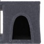 Rascador para gatos con postes de sisal gris oscuro 48 cm de vidaXL, Mobiliario para gatos - Ref: Foro24-171788, Precio: 33,6...