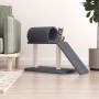 Rascador para gatos con túnel y escalera gris oscuro 55,5 cm de vidaXL, Mobiliario para gatos - Ref: Foro24-171791, Precio: 4...