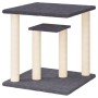 Postes rascadores para gatos con plataformas gris oscuro 50 cm de vidaXL, Mobiliario para gatos - Ref: Foro24-172045, Precio:...