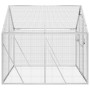 Pajarera de aluminio color plateado 1,79x2x1,85 m de vidaXL, Pies y jaulas para pájaros - Ref: Foro24-3155795, Precio: 380,65...