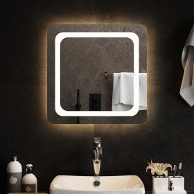 Espejo de baño con LED 50x50 cm en Espejos | Comprar online en Foru.es