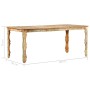 Mesa de comedor de madera maciza reciclada 180x90x76 cm de vidaXL, Mesas de cocina y de comedor - Ref: Foro24-286491, Precio:...