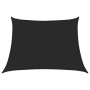 Toldo de vela HDPE negro 160 g/m² 4/5x3 m en Sombrillas | Comprar online en Foru.es