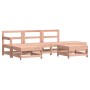 Juego de muebles jardín 6 pzas y cojines madera abeto Douglas de vidaXL, Conjuntos de jardín - Ref: Foro24-3185911, Precio: 4...