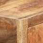 Mesa consola de madera maciza reciclada dorado 90x30x75 cm de vidaXL, Aparadores - Ref: Foro24-286511, Precio: 184,73 €, Desc...