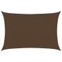 Toldo de vela HDPE marrón 160 g/m² 4x5 m en Sombrillas | Comprar online en Foru.es