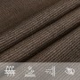 Toldo de vela HDPE marrón 160 g/m² 4x7 m en Sombrillas | Comprar online en Foru.es