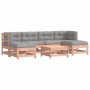 Juego de muebles jardín 7 pzas y cojines madera abeto Douglas de vidaXL, Conjuntos de jardín - Ref: Foro24-3185932, Precio: 6...