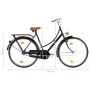 Bicicleta holandesa Holland 28 pulgadas 57cm cuadro para mujer de vidaXL, Bicicletas - Ref: Foro24-3056791, Precio: 366,38 €,...
