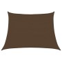 Toldo de vela HDPE marrón 160 g/m² 4/5x3 m en Sombrillas | Comprar online en Foru.es