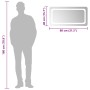 Espejo de baño con LED 80x40 cm en Espejos | Comprar online en Foru.es