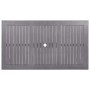 Mesa de jardín madera maciza de acacia gris lavado 140x80x74 cm en Mesas de jardín | Comprar online en Foru.es