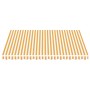 Tela de repuesto para toldo amarillo y blanco 4x3,5 m en Toldos | Comprar online en Foru.es