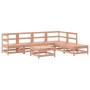 Juego de muebles jardín 7 pzas y cojines madera abeto Douglas de vidaXL, Conjuntos de jardín - Ref: Foro24-3185967, Precio: 7...