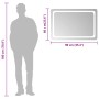 Espejo de baño con LED 90x60 cm en Espejos | Comprar online en Foru.es