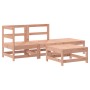 Juego de muebles jardín 4 pzas y cojines madera abeto Douglas de vidaXL, Conjuntos de jardín - Ref: Foro24-3186030, Precio: 3...