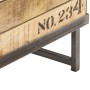 Mueble para TV de madera maciza de mango 120x30x40 cm de vidaXL, Muebles TV - Ref: Foro24-286533, Precio: 271,74 €, Descuento: %