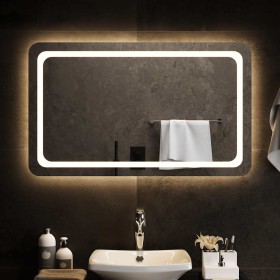 Espejo de baño con LED 100x60 cm en Espejos | Comprar online en Foru.es