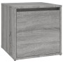 Set de muebles de recibidor madera contrachapada gris Sonoma en Bancos para recibidores y almacenamiento | Comprar online en For