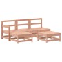 Juego de muebles jardín 5 pzas y cojines madera abeto Douglas de vidaXL, Conjuntos de jardín - Ref: Foro24-3186065, Precio: 3...