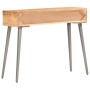 Mesa consola de madera maciza de acacia 90x30x75 cm de vidaXL, Mesas auxiliares - Ref: Foro24-286549, Precio: 131,74 €, Descu...