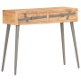 Mesa consola de madera maciza de acacia 90x30x75 cm de vidaXL, Mesas auxiliares - Ref: Foro24-286549, Precio: 131,74 €, Descu...