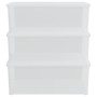 Cajas de almacenaje apilables 3 uds plástico 10 L de vidaXL, Cestas para almacenaje - Ref: Foro24-154987, Precio: 27,68 €, De...