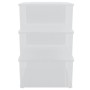 Cajas de almacenaje apilables 3 uds plástico 10 L de vidaXL, Cestas para almacenaje - Ref: Foro24-154987, Precio: 27,68 €, De...