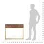 Mesa consola de madera maciza de mango 90x30x75 cm de vidaXL, Mesas auxiliares - Ref: Foro24-286555, Precio: 198,16 €, Descue...