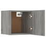 Muebles para TV de pared 8 uds gris Sonoma 30,5x30x30 cm en Muebles TV | Comprar online en Foru.es