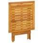 Silla de jardín con reposapiés y mesa madera acacia y textilene en Tumbonas | Comprar online en Foru.es