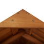 Mesa de bar jardín con tejado madera de acacia 113x106x217 cm de vidaXL, Mesas de jardín - Ref: Foro24-45909, Precio: 406,02 ...