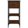Mesitas noche 2 uds madera ingeniería marrón roble 34x36x70 cm de vidaXL, Mesitas de noche - Ref: Foro24-825982, Precio: 76,6...