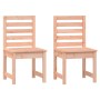 Sillas de jardín 2 uds madera abeto Douglas 50x48x91,5 cm de vidaXL, Sillas de jardín - Ref: Foro24-824030, Precio: 83,72 €, ...