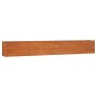 Arriate oxidado de acero corten 320x40x45 cm en Macetas y jardineras | Comprar online en Foru.es