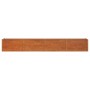 Arriate oxidado de acero corten 320x40x45 cm en Macetas y jardineras | Comprar online en Foru.es