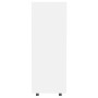 Armario de madera de ingeniería blanco 80x40x110 cm de vidaXL, Armarios roperos - Ref: Foro24-808513, Precio: 79,58 €, Descue...