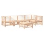 Juego de muebles de jardín 6 piezas y cojines madera maciza de vidaXL, Conjuntos de jardín - Ref: Foro24-3186004, Precio: 527...