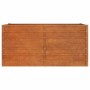 Arriate oxidado de acero corten 160x80x77 cm en Macetas y jardineras | Comprar online en Foru.es