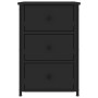 Mesita de noche madera de ingeniería negro 40x36x60 cm de vidaXL, Mesitas de noche - Ref: Foro24-825993, Precio: 65,57 €, Des...