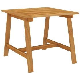 Mesa de comedor de jardín madera maciza de acacia 88x88x74 cm en Mesas de jardín | Comprar online en Foru.es