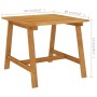Mesa de comedor de jardín madera maciza de acacia 88x88x74 cm en Mesas de jardín | Comprar online en Foru.es