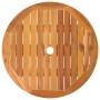 Mesa jardín plegable madera maciza de eucalipto Ø60x75 cm en Mesas de jardín | Comprar online en Foru.es