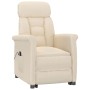 Sillón reclinable eléctrico microfibra beige en Sillones | Comprar online en Foru.es