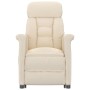 Sillón reclinable eléctrico microfibra beige en Sillones | Comprar online en Foru.es