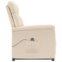 Sillón reclinable eléctrico microfibra beige en Sillones | Comprar online en Foru.es