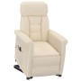 Sillón reclinable eléctrico microfibra beige en Sillones | Comprar online en Foru.es