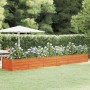 Arriate oxidado de acero corten 480x80x45 cm en Macetas y jardineras | Comprar online en Foru.es