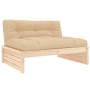 Juego de muebles de jardín 6 piezas y cojines madera maciza de vidaXL, Conjuntos de jardín - Ref: Foro24-3186123, Precio: 812...